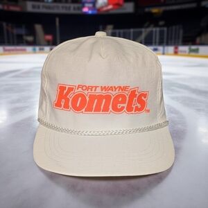 Vtg Fort Wayne Komets IHL Snapback Hat